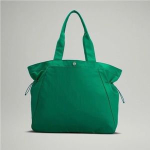 Brand New Lululemon Side Cinch Bag - blue